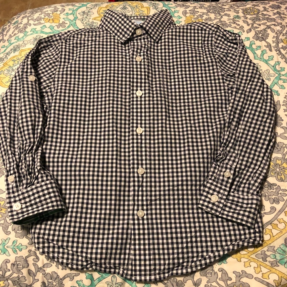 Janie & Jack Gingham Shirt